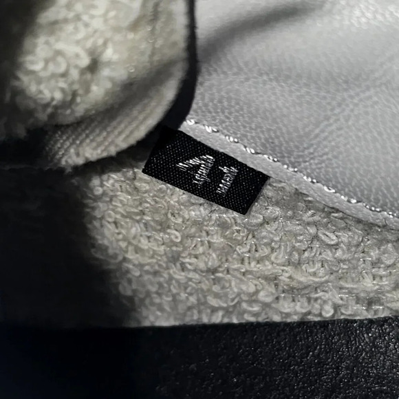 NEW P448 Thea Sneaker EU 41 White Metallic Leopard Print Leather Platform Skate - Picture 12 of 13